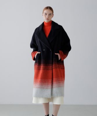 ◇グラデーションシャギーコート（5315252105） | ADORE