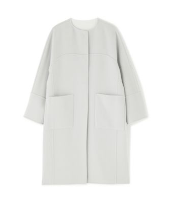 ◇Ca混2TONEリバーコクーンコート（5315252108