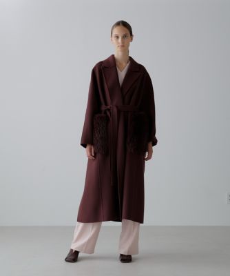 ソリッドウールリバーコート（5315252901） | ADORE (Women