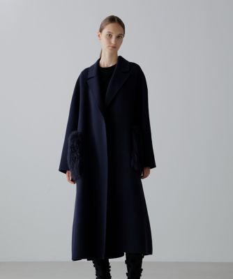 ソリッドウールリバーコート（5315252901） | ADORE (Women
