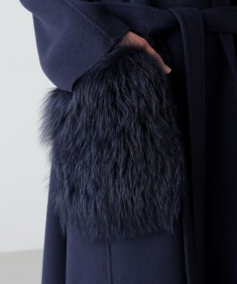 ソリッドウールリバーコート（5315252901） | ADORE (Women