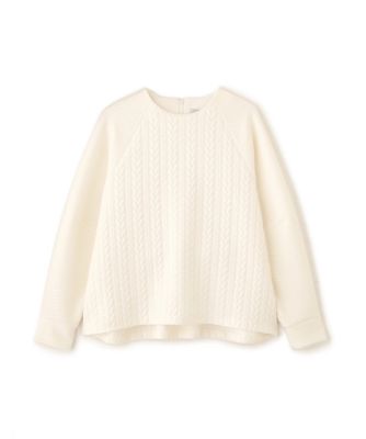 ＜ADORE (Women)＞◆ジャカードジャージートップス（５３１５２６０１４０）