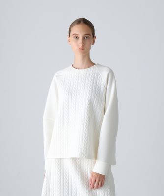 さらにお値下げ D-due デ ドゥエ ジャガード トップス WEB限定】カット