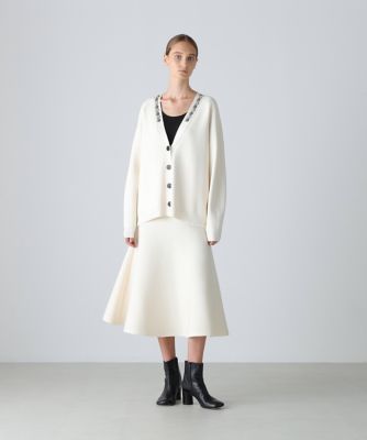 ADORE ホワイト ノースリーブ カーディガン ビジューカーディガン | ADORE（アドーア） ｜【公式】通販mix.tokyo