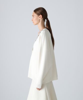 ADORE ホワイト ノースリーブ カーディガン ◇ビジューカーディガン（5315270018） | ADORE (Women