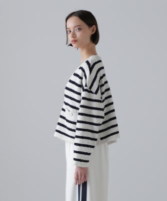 ツィーディーボーダーニット（5315270616） | ADORE (Women