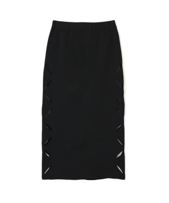 ◆スカシカシパンニットスカート（５３１５２７２７２３）