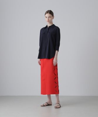 ◆スカシカシパンニットスカート（５３１５２７２７２３）