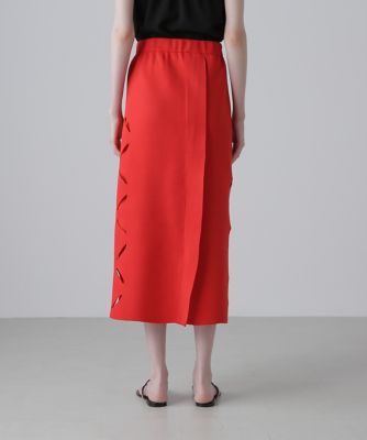 ◆スカシカシパンニットスカート（５３１５２７２７２３）