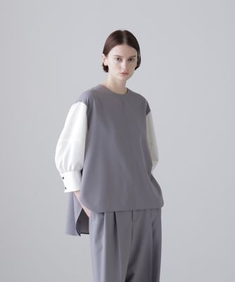 ＜ADORE (Women)＞◆ファンクショナルプレーンクロスブラウス（５３１６１１０３１９）