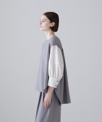 アドーア 24SS プレーンクロスブラウス カットソー プルオーバー 長袖 黒 楽天市場】【SALE／50%OFF】◇プレーンクロスブラウス ADORE アドーア
