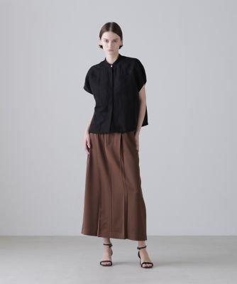 ◇シルキープレーンクロスブラウス（5316110325） | ADORE
