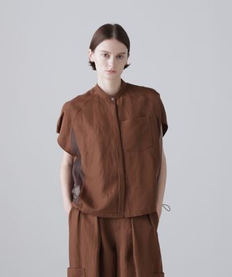 ◇シルキープレーンクロスブラウス（5316110325） | ADORE