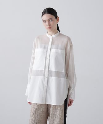 ＜ADORE (Women)＞◆ソフトオーガンジーブラウス（５３１６１１０４０７）