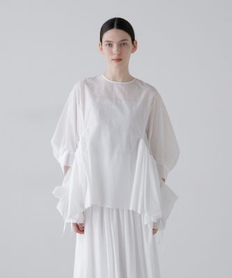 ＜ADORE (Women)＞◆ナイロンコットンタフタブラウス（５３１６１１０４０８）