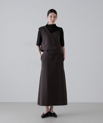 ◇ドライタッチトロアシメトップス（5316110420） | ADORE