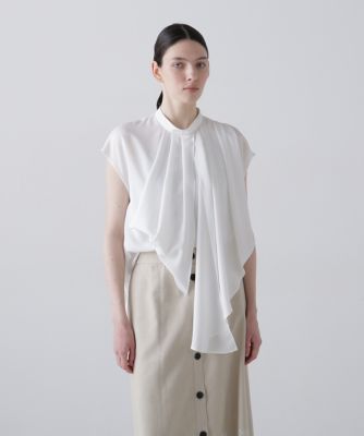 ＜ADORE (Women)＞ピーチファイユブラウス（５３１６１１０５３９）