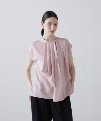 新品★ADORE アドア　ピーチファイユブラウス　ピンク　定価￥30,800 ピーチファイユブラウス（5316110539） | ADORE (Women