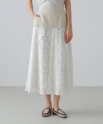 ◇ストレッチジョーゼットスカート（5316120103） | ADORE