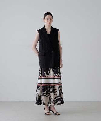 ＜ADORE (Women)＞◆モダントライバルプリントスカート（５３１６１２０４０２）