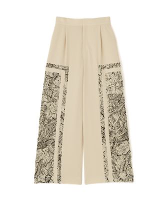 ＜ADORE (Women)＞◆コードエンブロイダリーパンツ（５３１６１３０００６）