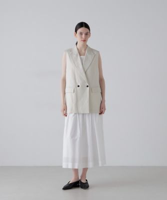 専用！meer ジレ ◇デラヴェライク麻ジレ（5316150400） | ADORE (Women