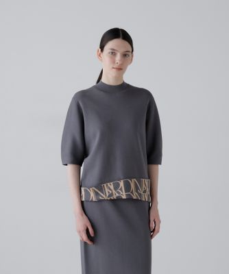 ＜ADORE (Women)＞◆ヒドゥンロゴニット（５３１６１７０４３５）