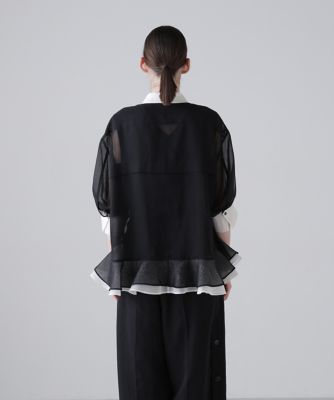 ソフトオーガンジーブラウス（5316210600） | ADORE (Women
