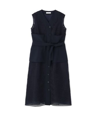 スクエアレースワンピース（5316240604） | ADORE (Women
