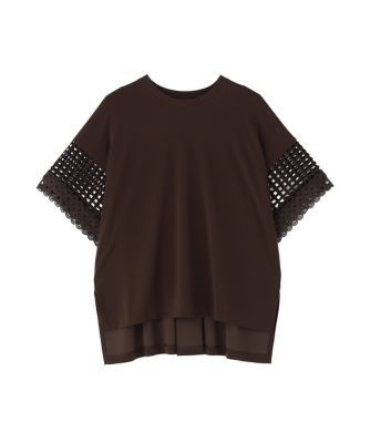 極美品 アドーア マットポンチカットソー 洗える ブラック ゆったり マットポンチトップス（5316260611） | ADORE (Women