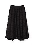 ＜ADORE (Women)＞フリンジカットジャガードタックフレアースカート（５３１８１２０４０１）