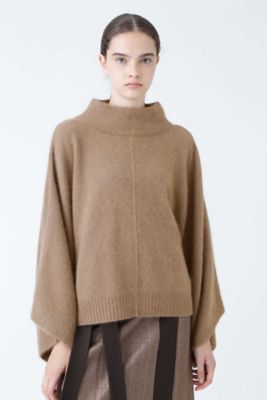 ウールラクーンポンチョ風ニット ５３１９２７０００３ 三越伊勢丹オンラインストア 公式