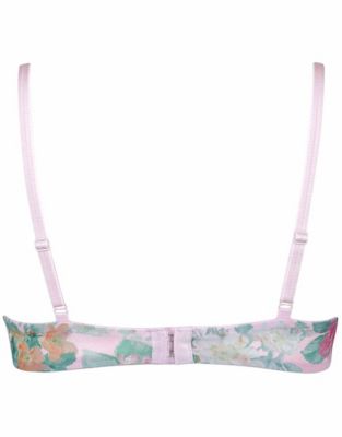 キレイな谷間を寄せる＆キープ》リボンブラ 3／4カップブラ