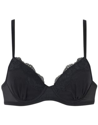 ＜Wacoal (Women)＞Ａカップさんのためのブラ（ぴたっと　ナチュラルタイプ）　３／４カップブラ（ＢＤＢ２３４）