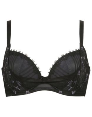 ＜Wacoal/LASEE (Women)＞リボンブラ　脇すっきり　３／４カップブラ（ＢＦＡ７０９）