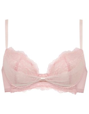 リボンブラ　Ｆｏｒ　ｇｉｒｌｓ　３／４カップブラ（ＢＲＢ４０９）