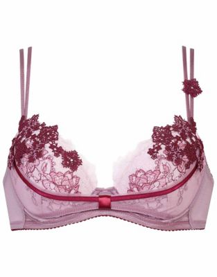 Wacoal (Women)/ワコール リボンブラ 胸もとフィットながもち 3/4カツプ(BXD409) RP ブラジャー【三越伊勢丹/公式】