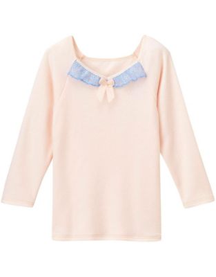 ＜KIDS WACOAL (Baby&Kids)＞女児トップ（長袖）（ＣＫＷ５４５）