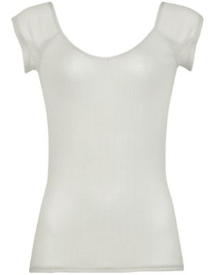 Wacoal (Women)/ワコール 薄い、軽い、涼しい トップス(フレンチ袖)(CLC792)