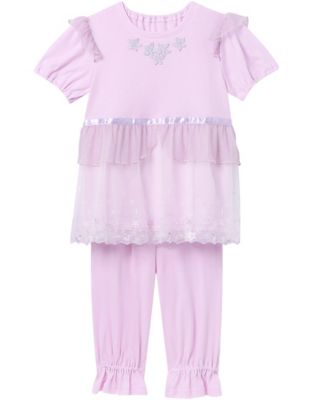 楽天ポイント還元 KIDS WACOAL Baby Kids キッズワコール キッズ女児パジャマ 上下セット PU 三越伊勢丹 公式