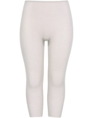 ＜Wacoal (Women)＞ＷＡＣＯＡＬコットン　フリーカッティングタイプ　レディスインナー　ボトム（ひざ下丈）（ＨＬＥ５５０）