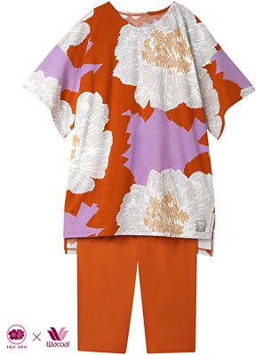 ＜Wacoal nightie＞レディスパジャマ　上下セット（ＲＤＴ２１１）