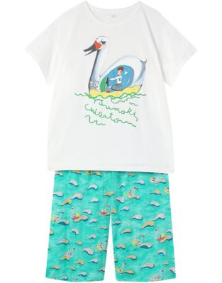 ＜tsumori chisato SLEEP＞レディスパジャマ　上下セット（ＵＤＴ１１０）