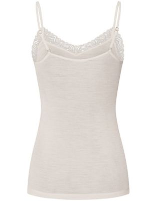 hyeon キャミソール　Mサイズ　ホワイト　新品未使用 キャミソール（UIH024） | HANRO (Women)/ハンロ | 三越伊勢丹