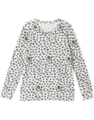 TSUMORI CHISATO ハッピーバードカーテンニット　サイズ2 TSUMORI CHISATO（ツモリチサト）の「ﾊｯﾋﾟｰﾊﾞｰﾄﾞｶｰﾃﾝT（Tシャツ