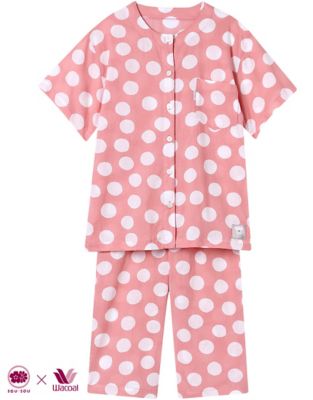 ＜Wacoal nightie＞レディスパジャマ　上下セット（ＹＤＴ１２３）