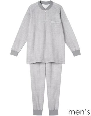 Wacoal nightie/ワコール ナイティ メンズパジャマ(YGW478) GY 【三越伊勢丹/公式】