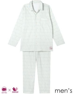 Wacoal nightie/ワコール ナイティ メンズパジャマ(YGW481) GR 【三越伊勢丹/公式】