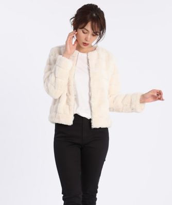 フェイクファーブルゾン １００４１４４０２５ 三越伊勢丹オンラインストア 公式