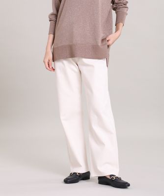 ＜I.T.’S. INTERNATIONAL（Women）＞ベーシックストレートデニムパンツ《ＳＵＶＩＮ　ＤＥＮＩＭ》（１０２０１６１３４９）
